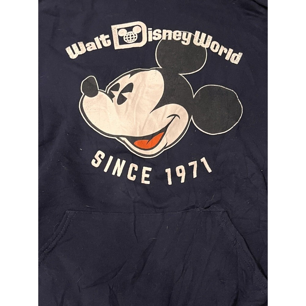 Walt Disney World‎ Mickey Mouse Pullover Hoodie for Adults Since 1971 Size L - Picture 3 of 5